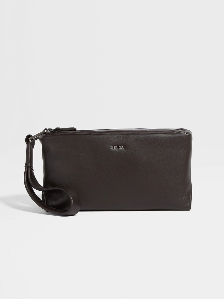 Bolsa suave SECONDSKIN marrón oscuro
