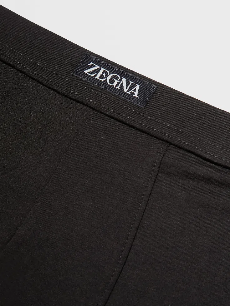Calzoncillos de modal elástico negro
