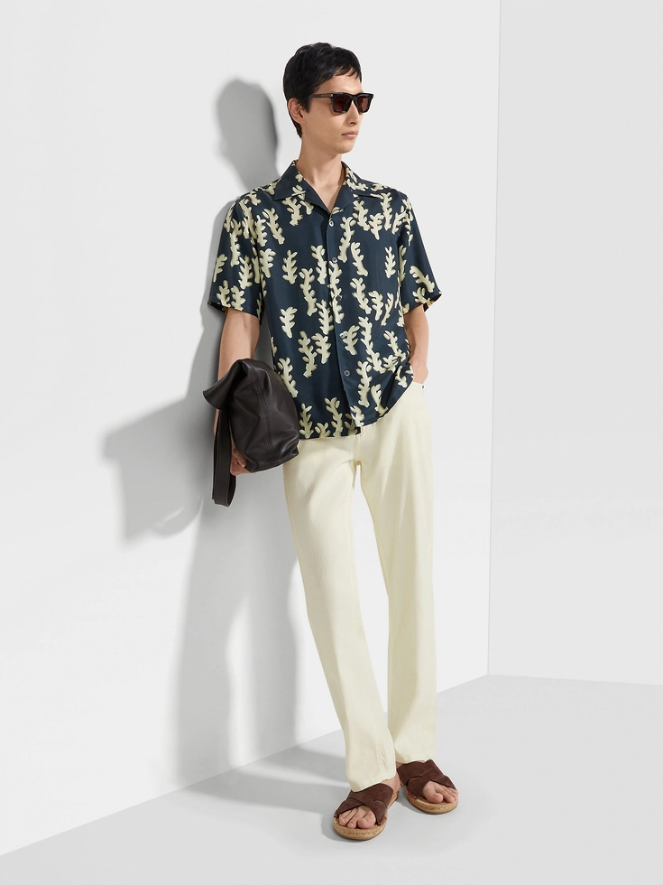 Camisa de seda