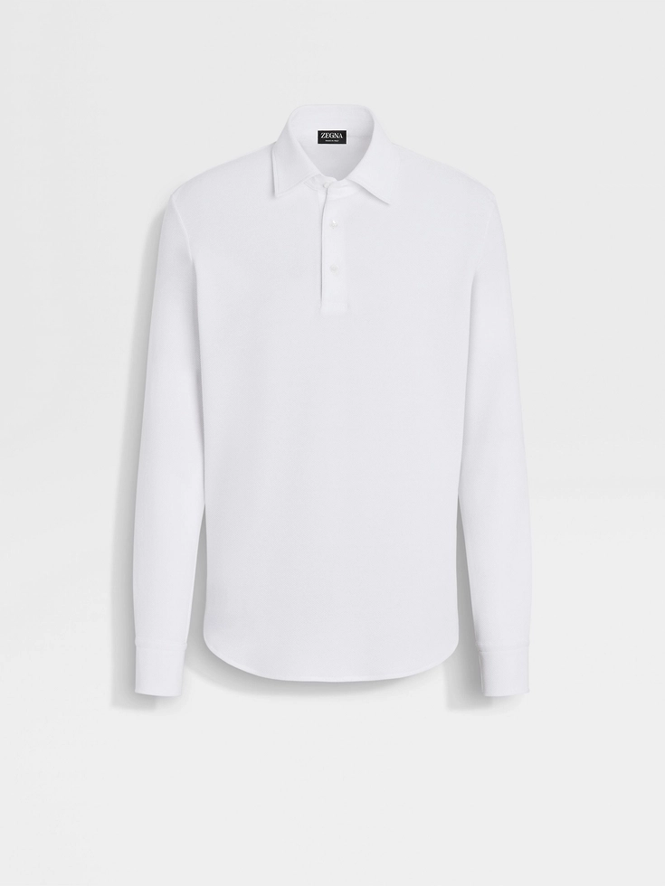 Camisa polo de algodón