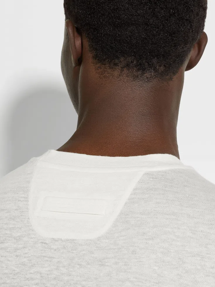 Camiseta blanca Oasi Lino