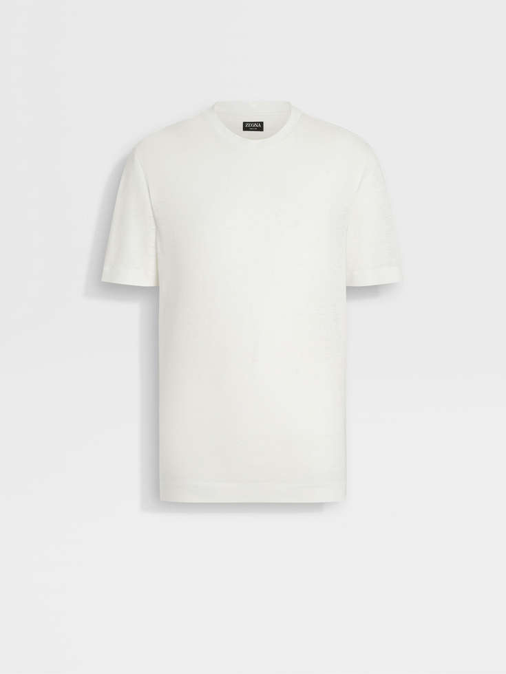 Camiseta blanca Oasi Lino