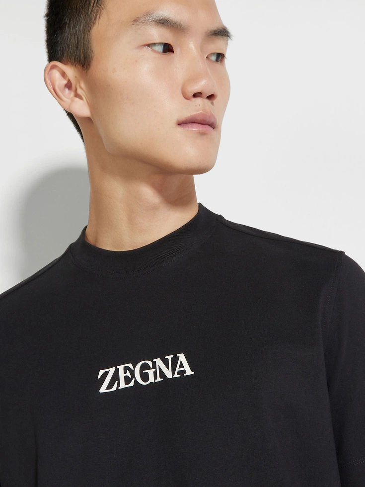 Camiseta de algodón negra #UseTheExisting™