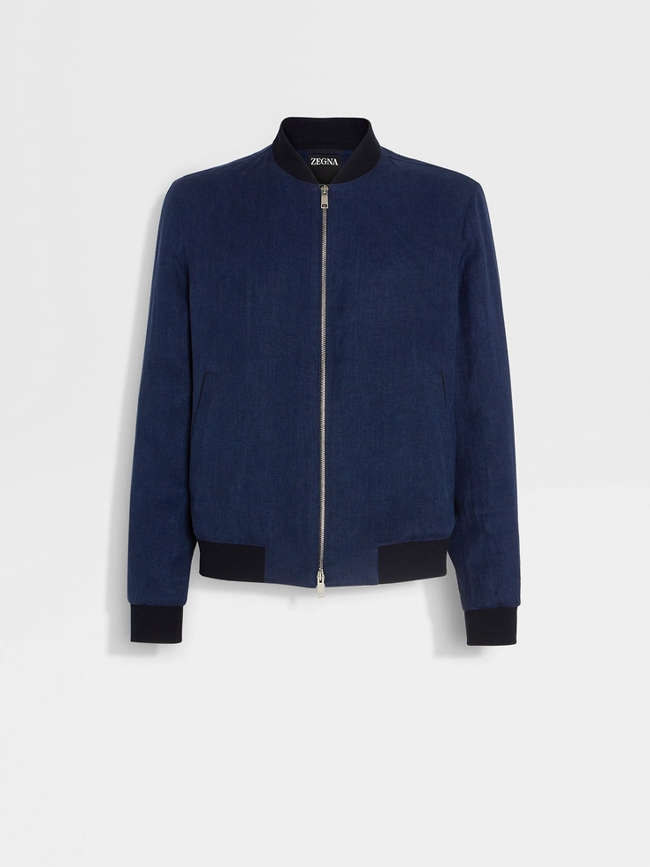 Chaqueta bomber Oasi Lino