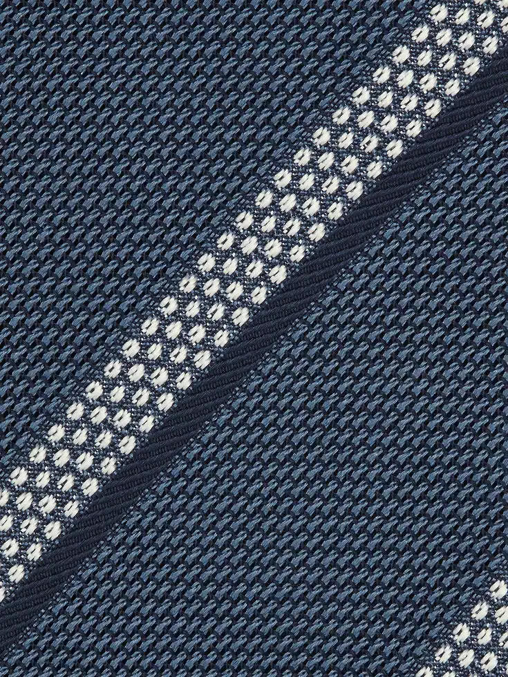 Corbata de seda azul claro