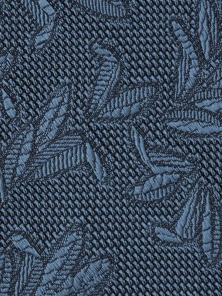 Corbata de seda azul claro