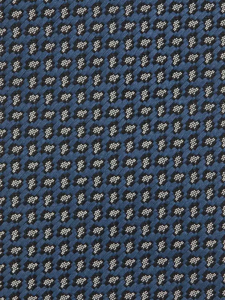 Corbata de seda azul verdoso