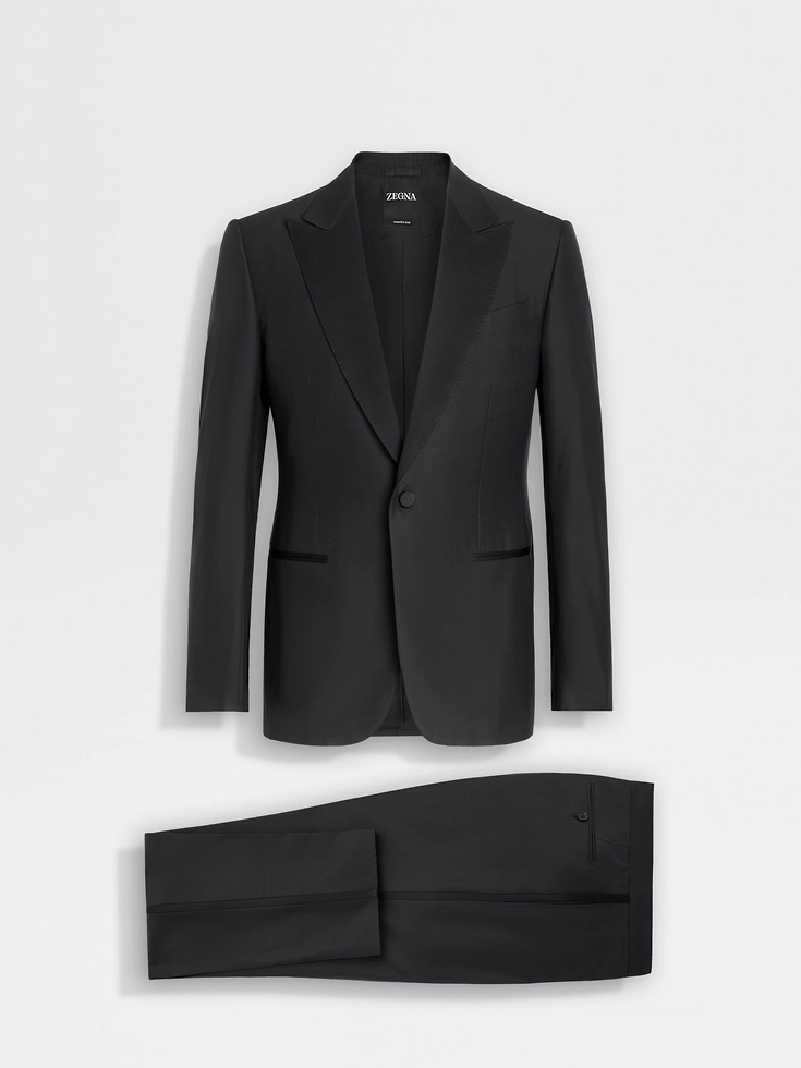 Esmoquin de lana y seda Trofeo™ 600 negro