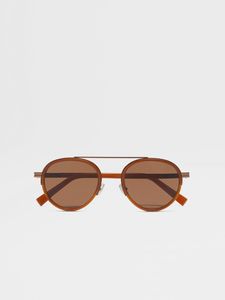 Gafas de sol Foliage Orizzonte II de acetato y metal