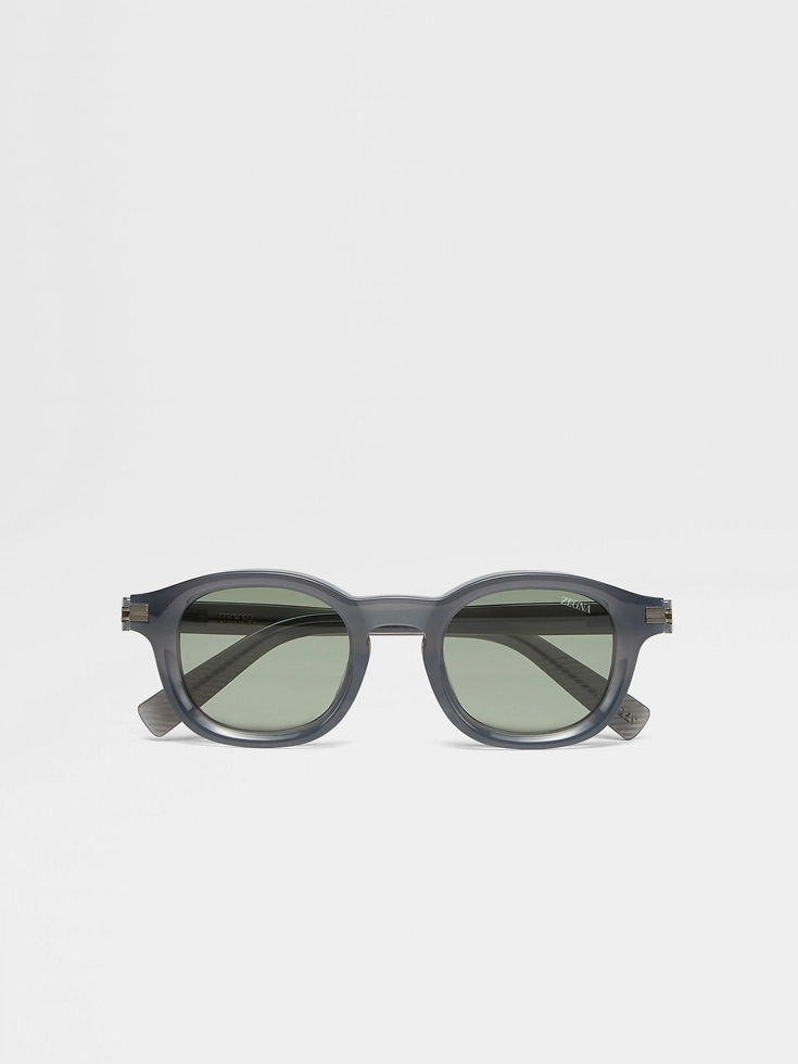 Gafas de sol de acetato Blue Aurora I