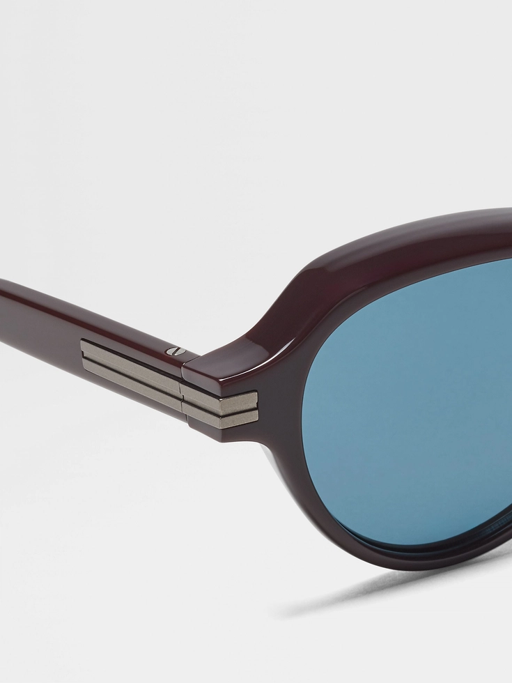 Gafas de sol de acetato color violeta