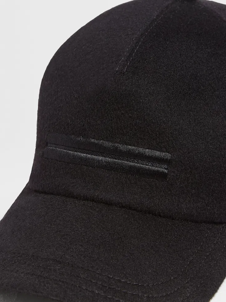 Gorra de béisbol Oasis de cachemira negra