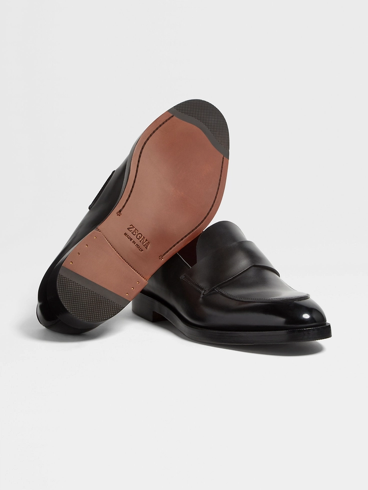 Mocasines Torino de piel negra