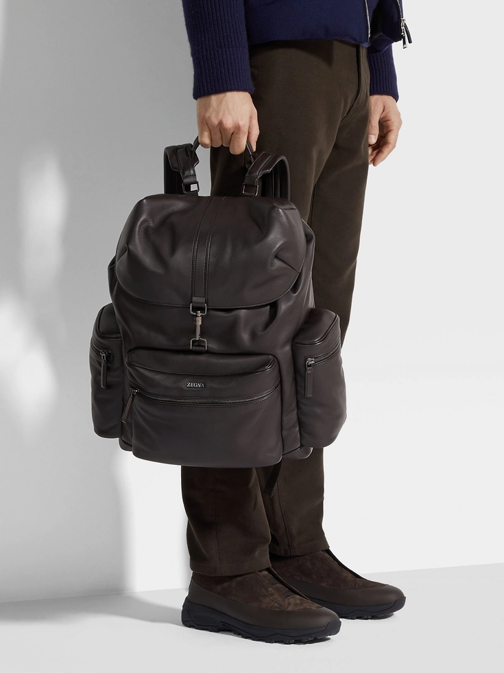 Mochila especial SECONDSKIN marrón oscuro