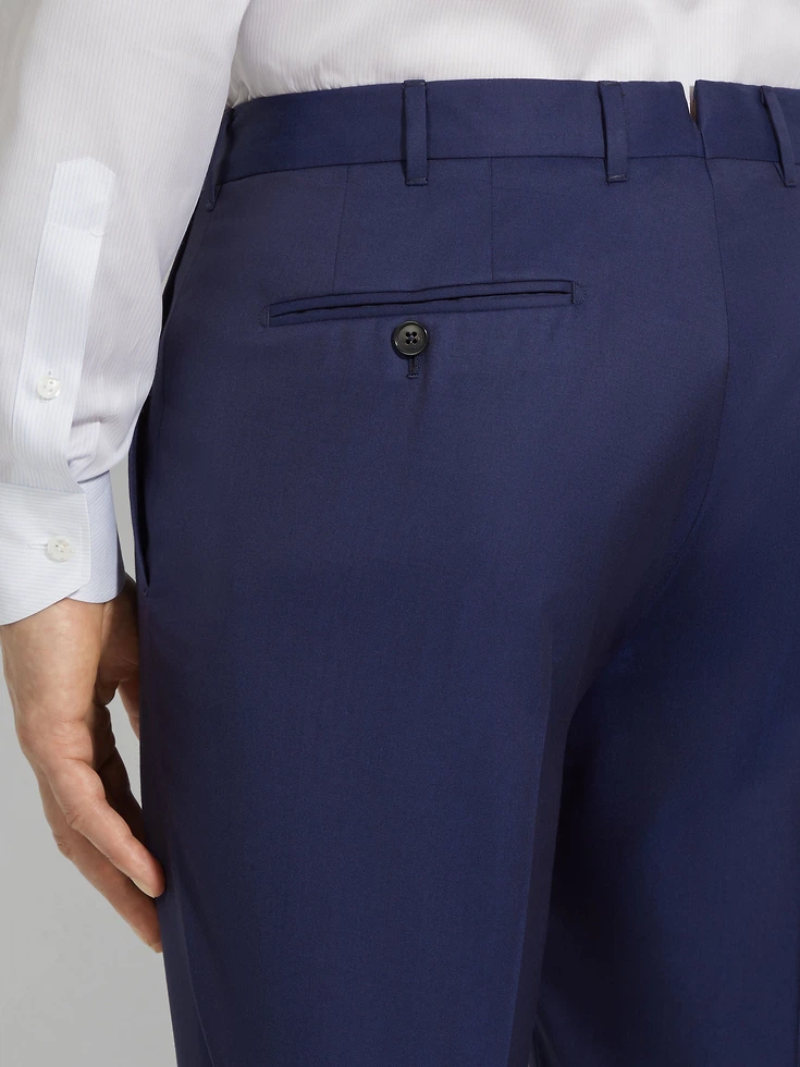 Pantalones de lana Centoventimila azules