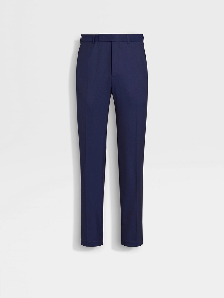 Pantalones de lana Centoventimila azules