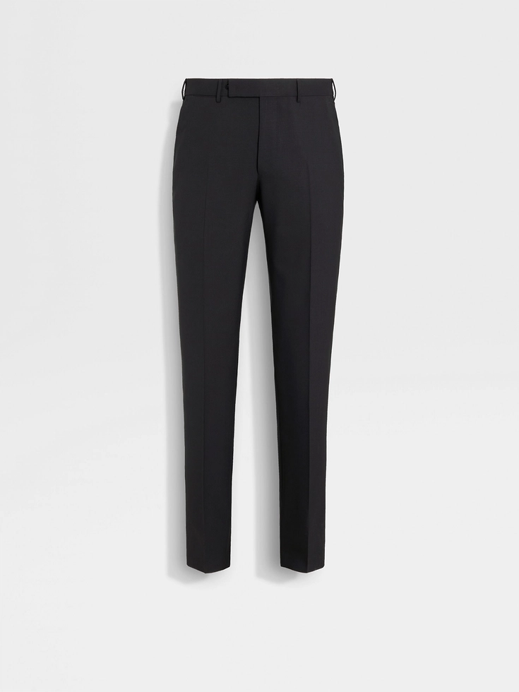 Pantalones de lana negros de alto rendimiento™
