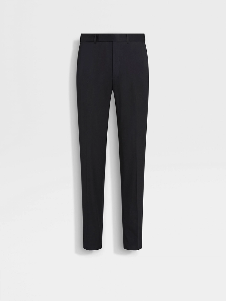 Pantalones negros de lana Centoventimila