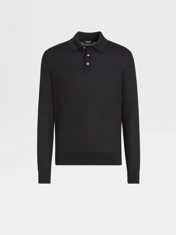 Polo Cashseta negro - Polo Cashseta negro
