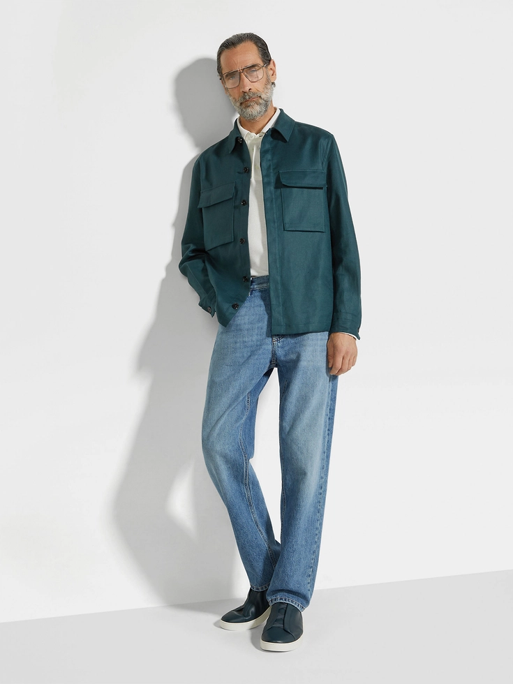 Sobrecamisa Oasi Lino