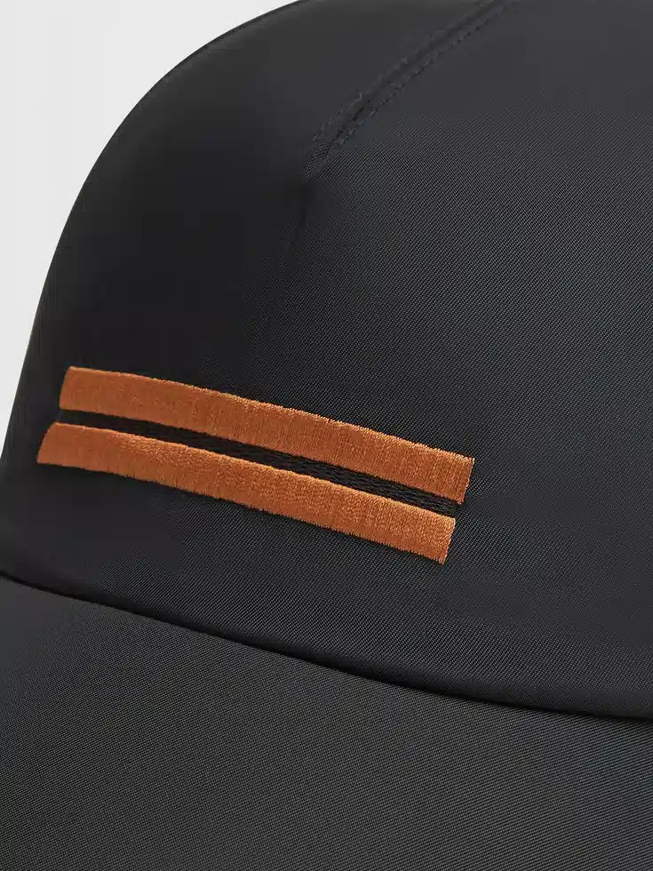 Sombrero de tejido técnico negro