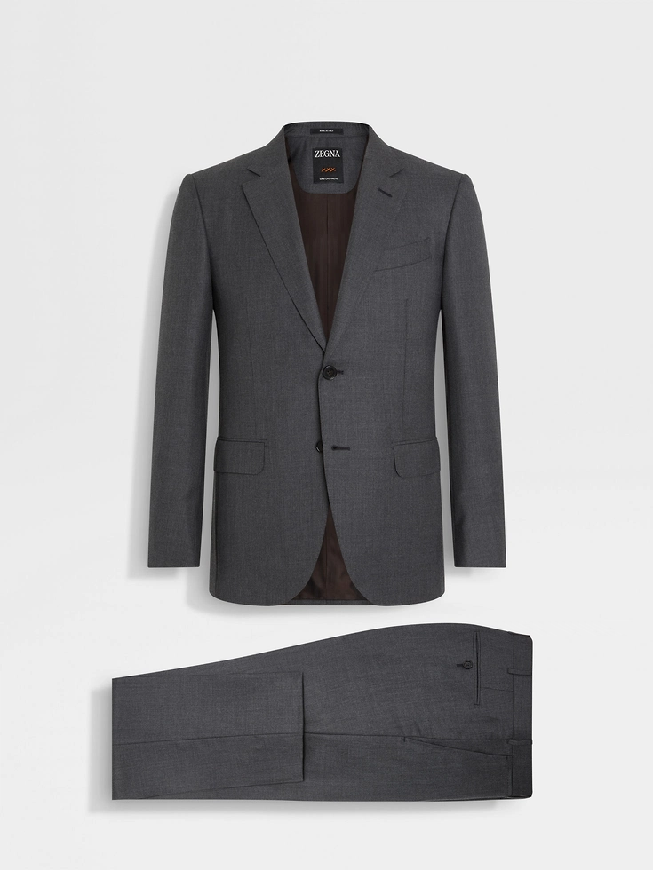 Traje de cachemira gris Oasi