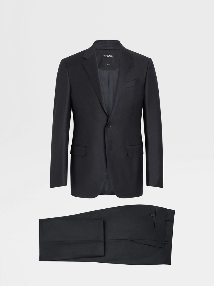 Traje de lana Trofeo™ azul marino
