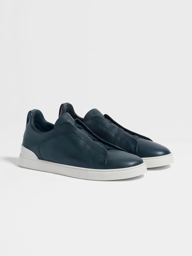Zapatillas deportivas SECONDSKIN Triple Stitch™ en azul verdoso oscuro