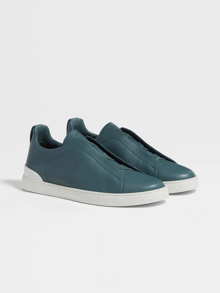 Zapatillas deportivas SECONDSKIN con triple puntada™ en azul verdoso
