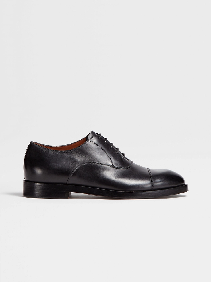 Zapatos Oxford Torino de piel negra